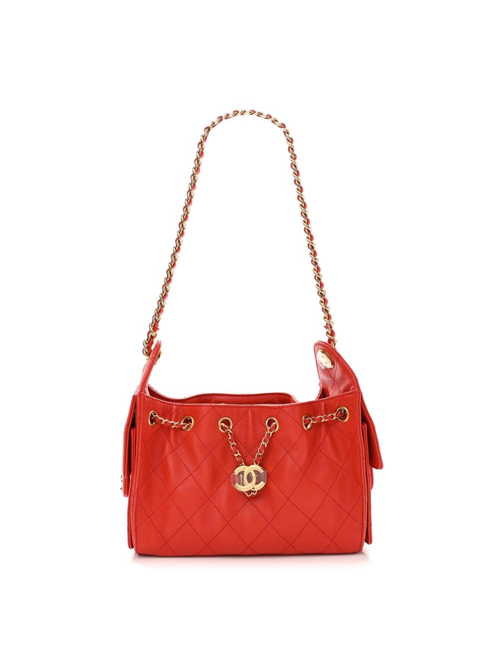Caviar Quilted Mini Chanel 25 Handbag #348577C84B